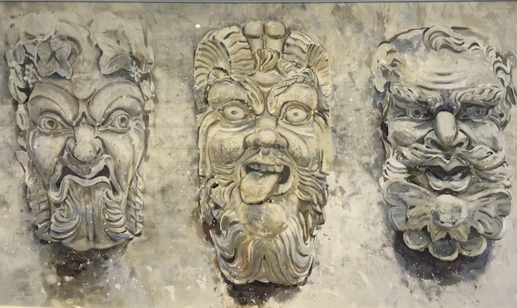 Richard Bolton |Mascarons, Du Pont-Neuf Paris| McAtamney Gallery and Design Store | Geraldine NZ